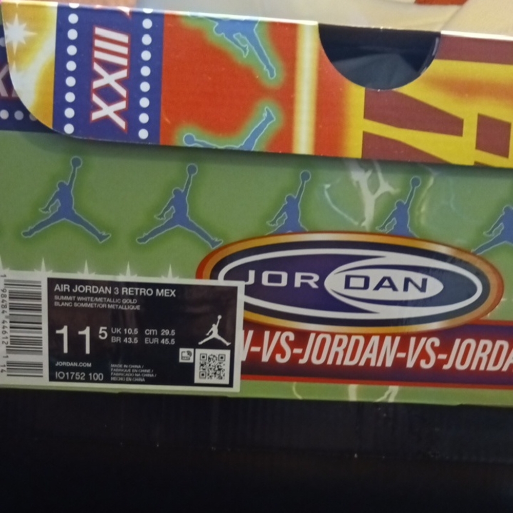 Jordan 3 Retro Mex Sneakers - Multicolor